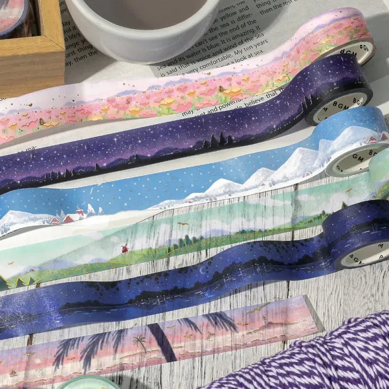 BGM Dreamscape Series Foil Washi Tape, image 16