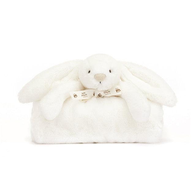 Jellycat Bashful Luxe Bunny Blankie in Gift Box, image 2