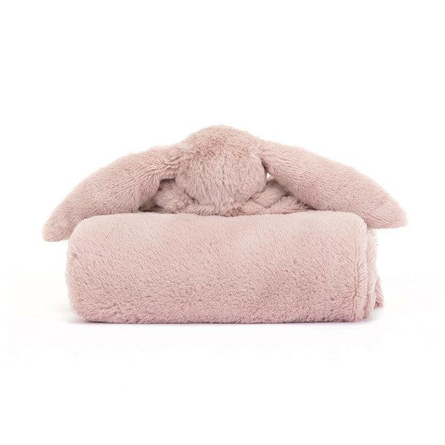 Jellycat Bashful Luxe Bunny Blankie in Gift Box, image 16
