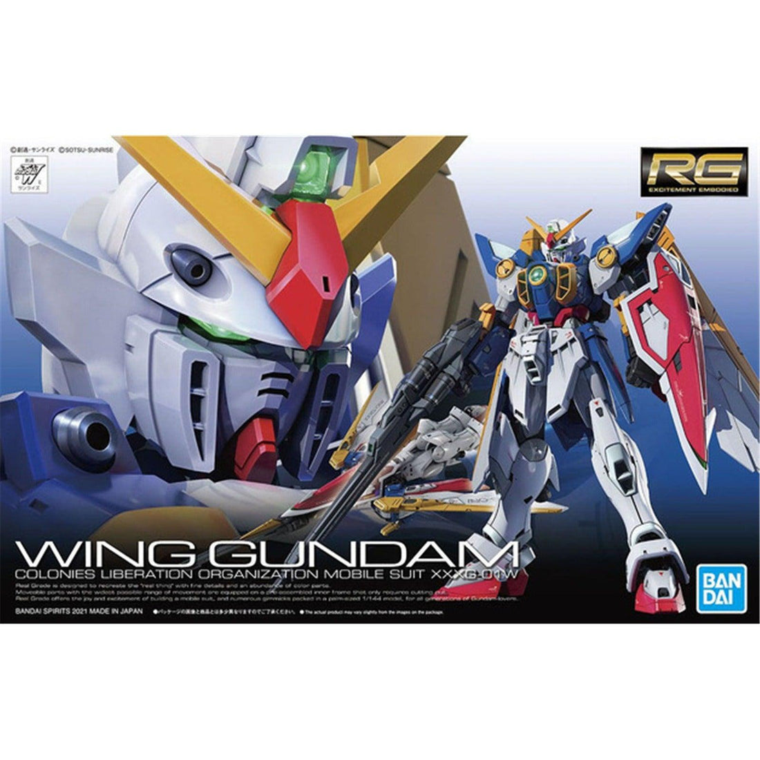 Bandai RG 1/144 Wing Gundam, image 2