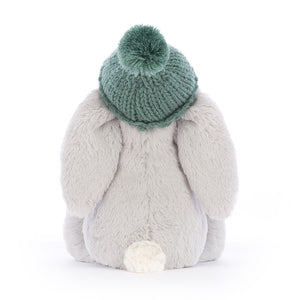 Jellycat Bashful Toasty Bunny Silver: A lovable and cuddly plush toy in a charming silver color.