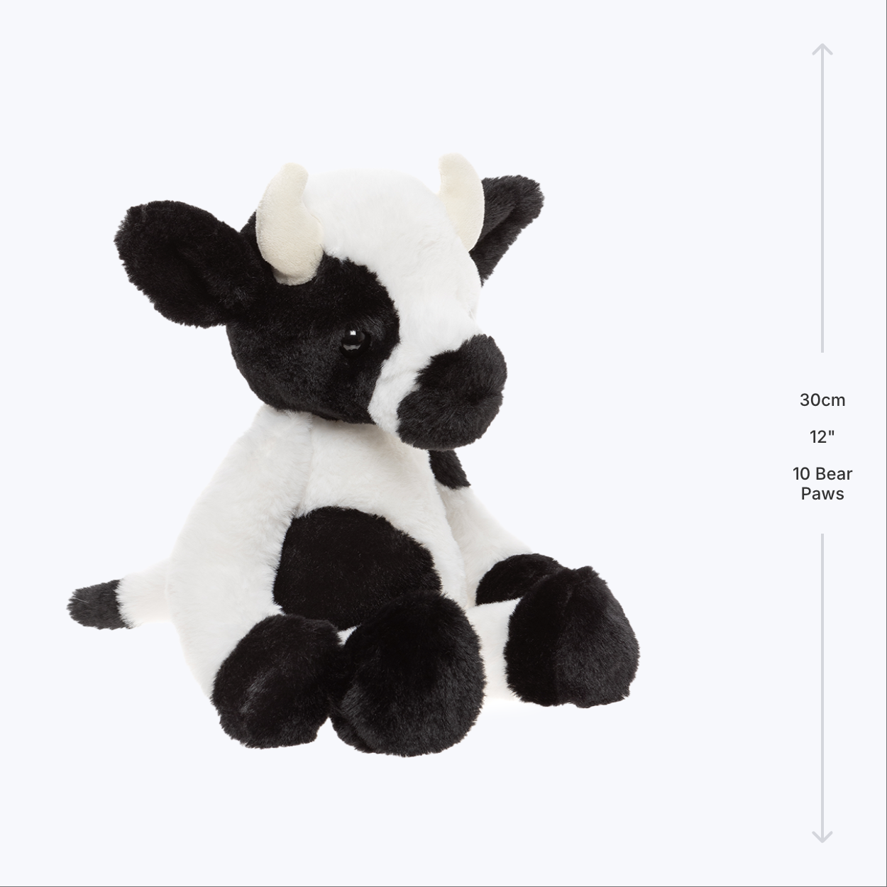 Bear & Me Buttercup Black & White Cow