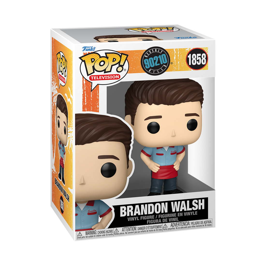 Funko Pop! Beverly Hills, 90210 - Brandon Walsh Vinyl Figure, image 2