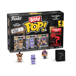 Funko Bitty Pop! Five Nights at Freddy's- Freddy Bitty Pop! 4PK