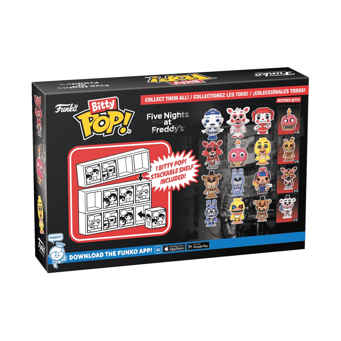 Funko Bitty Pop! Five Nights at Freddy's- Freddy Bitty Pop! 4PK, image 4