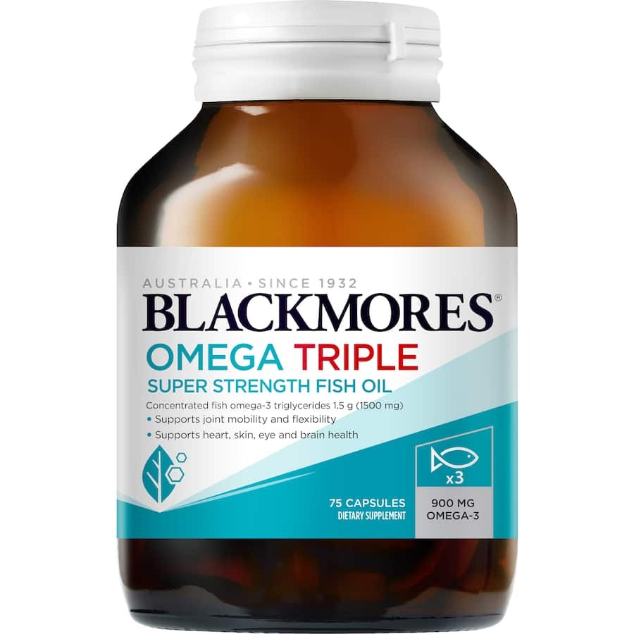 Blackmores Omega Triple Super Strength Fish Oil