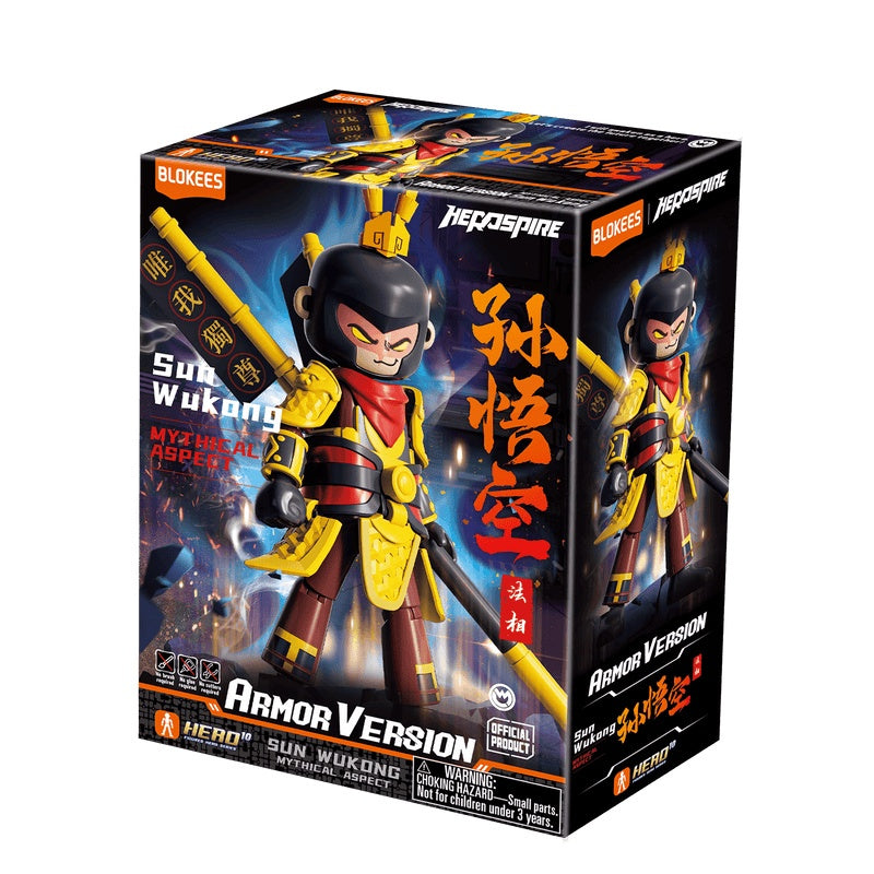Blokees Hero Infinity - Armor Version Monkey King (Mythical Aspect) Model Kit