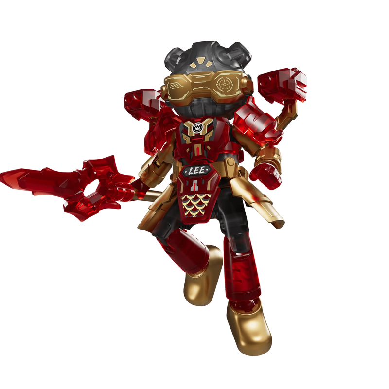 Blokees Hero Infinity - Galaxy Version Turbo Fearless Magic Kids Blind Box