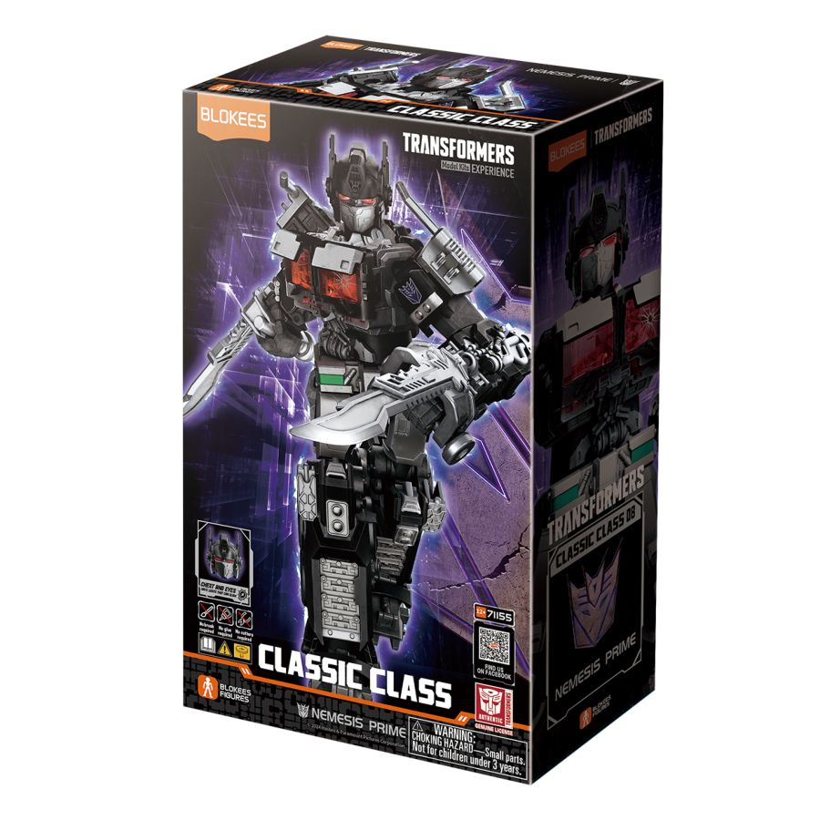 Blokees Transformers - Classic Class Nemesis Prime Model Kit, image 3