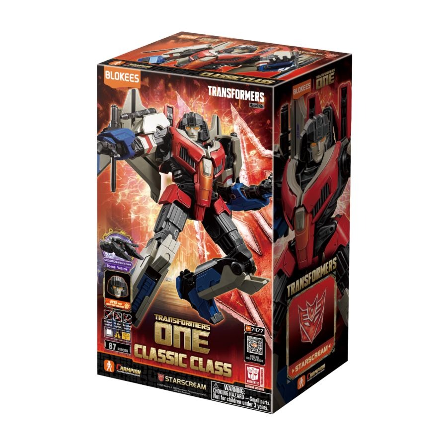 Blokees Transformers - Classic Class ONE Starscream Model Kit, image 4