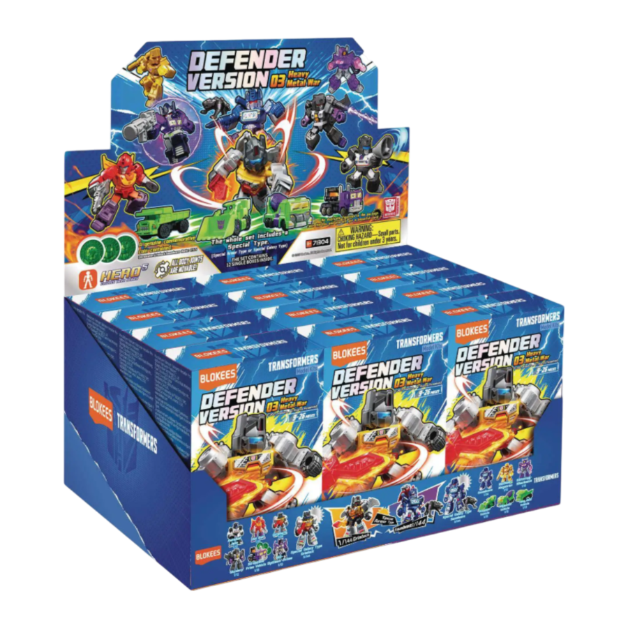 Blokees Transformers - Defender 03 "Heavy Metal War" Blind Box, image 2