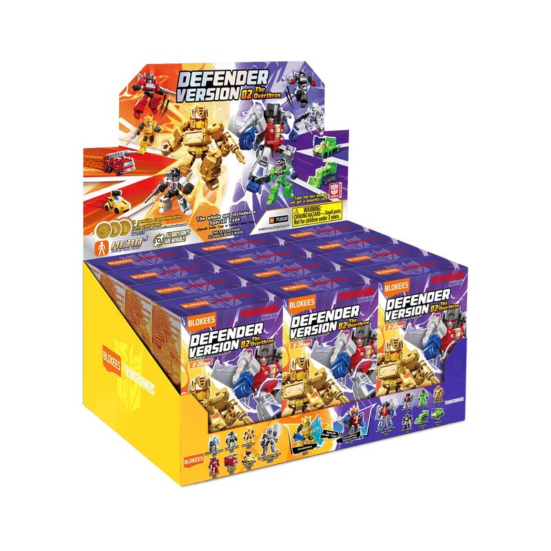 Blokees Transformers - Defender 02 "The Over Throw" Blind Box, image 3