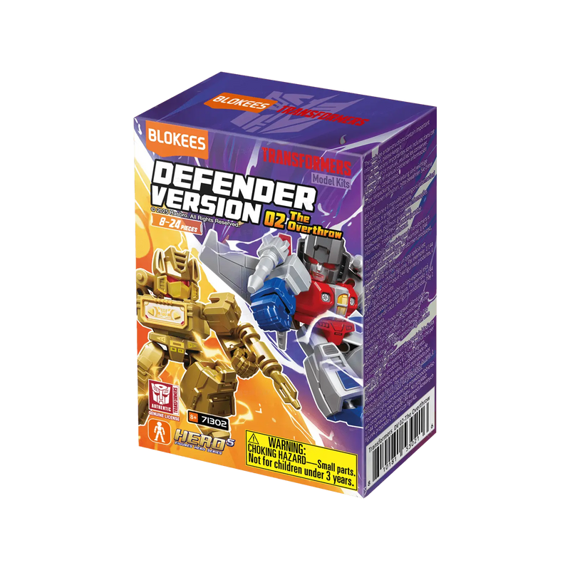 Blokees Transformers - Defender The Over Throw Blind Box