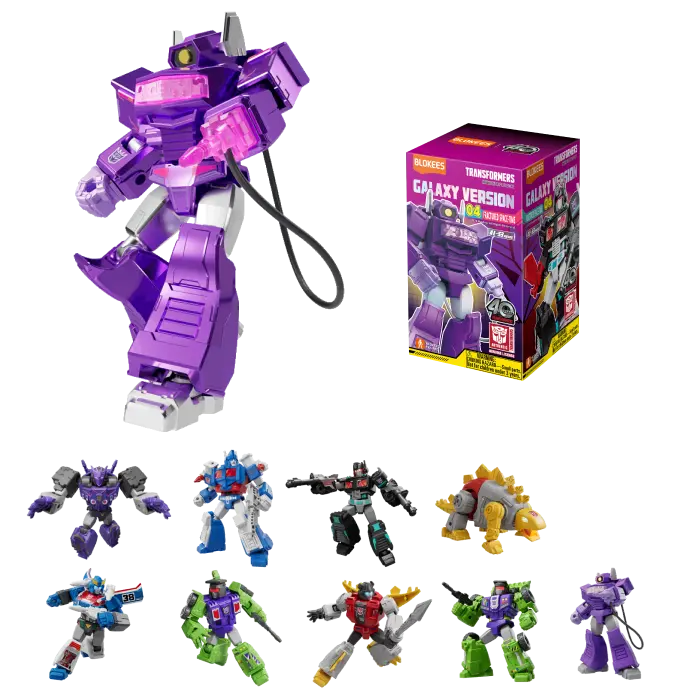 Blokees Transformers - Galaxy Version 04 Fractured Space-time Blind Box