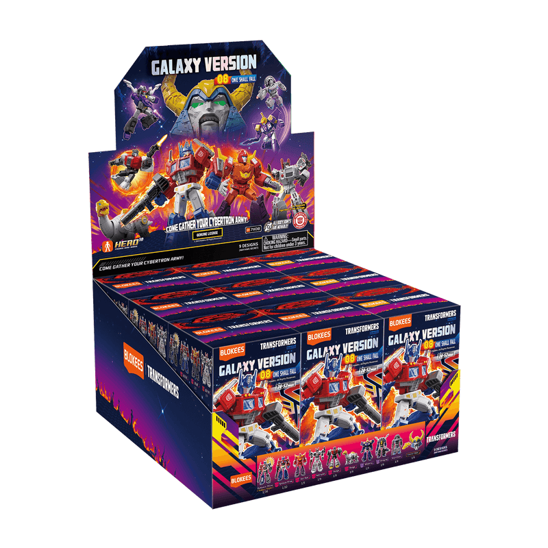 Blokees Transformers - Galaxy Version 08 "One Shall Fall" Blind Box, image 2