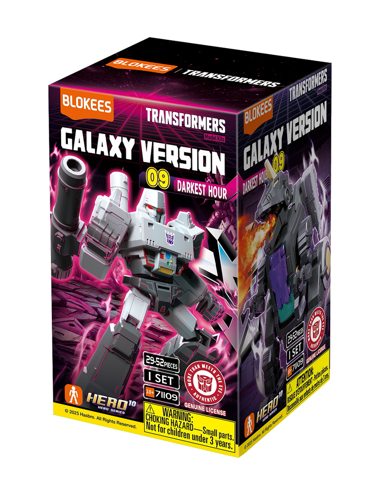 Blokees Transformers - Galaxy Version 09 "Darkest Hour" Blind Box