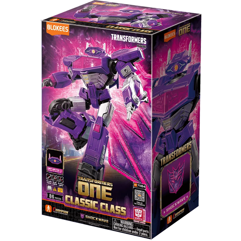 Blokees Transformers: One - Shockwave Model Kit