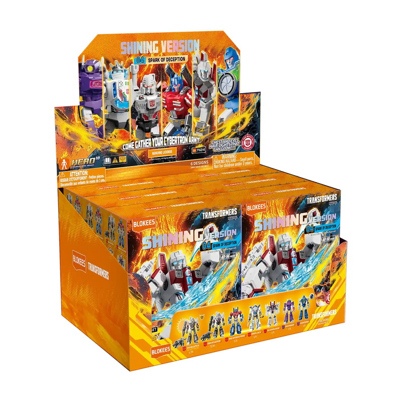 Blokees Transformers - Shining Version 04 "Spark of Deception" Blind Box, image 10