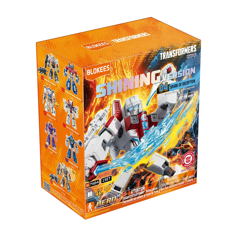 Blokees Transformers - Shining Version 04 "Spark of Deception" Blind Box
