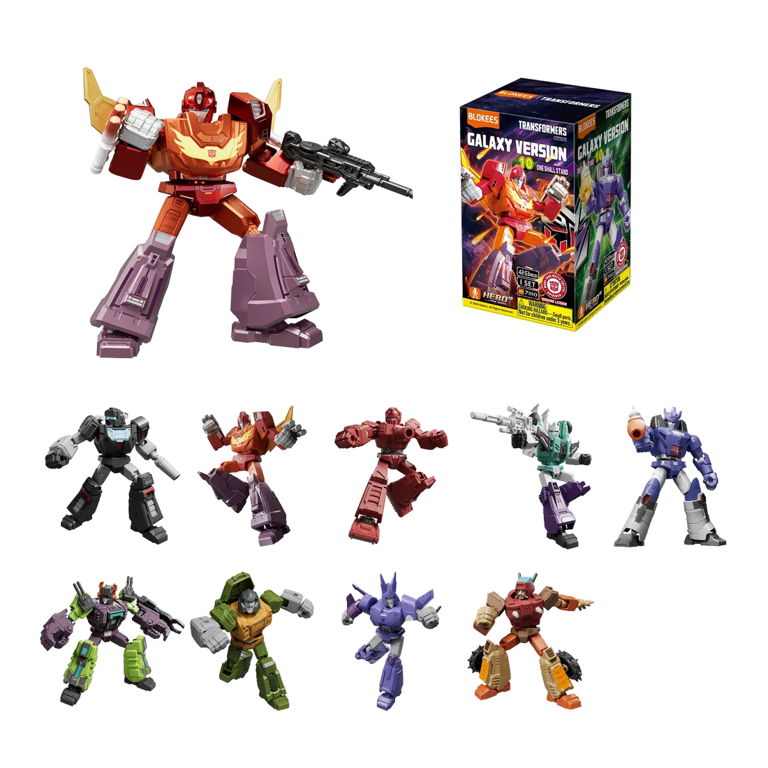 Blokees Transformers - Galaxy Version 10 One Shall Stand Blind Box, image 3