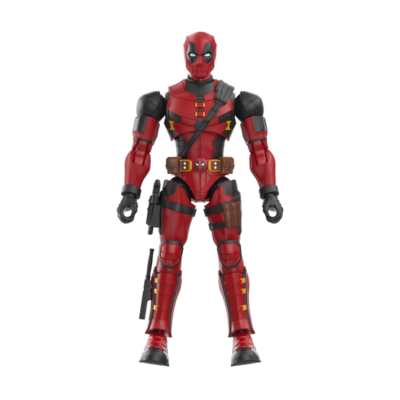 Blokees Marvel Infinity SAGA - Deadpool Champion Class Model Kit figure with detailed design and dynamic articulation.