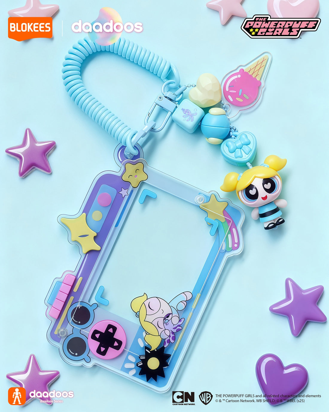 Blokees The Powerpuff Girls Daadoos Art Series 01 Lens Lumen Tales Blind Box Charm, image 3