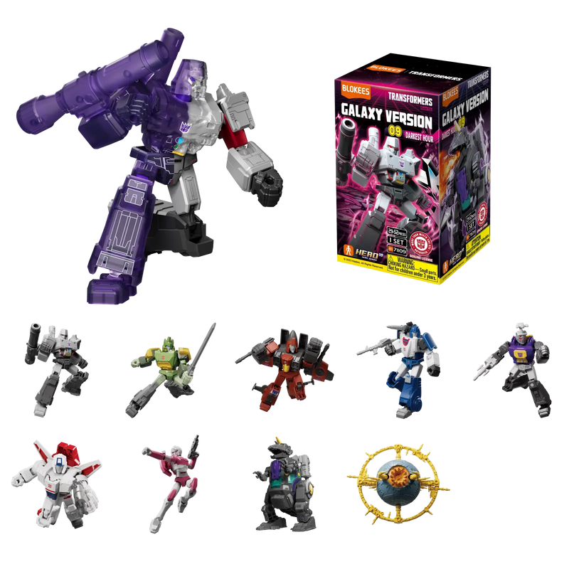 Blokees Transformers - Galaxy Version 09 "Darkest Hour" Blind Box