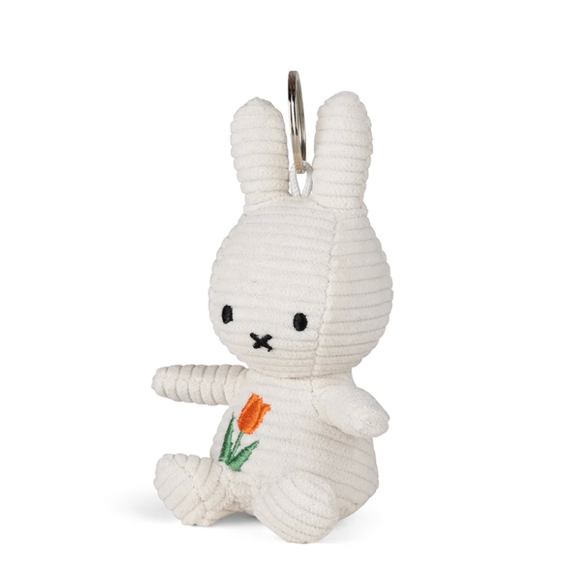 Bon Ton Toys Miffy Tulip Off White Keychain