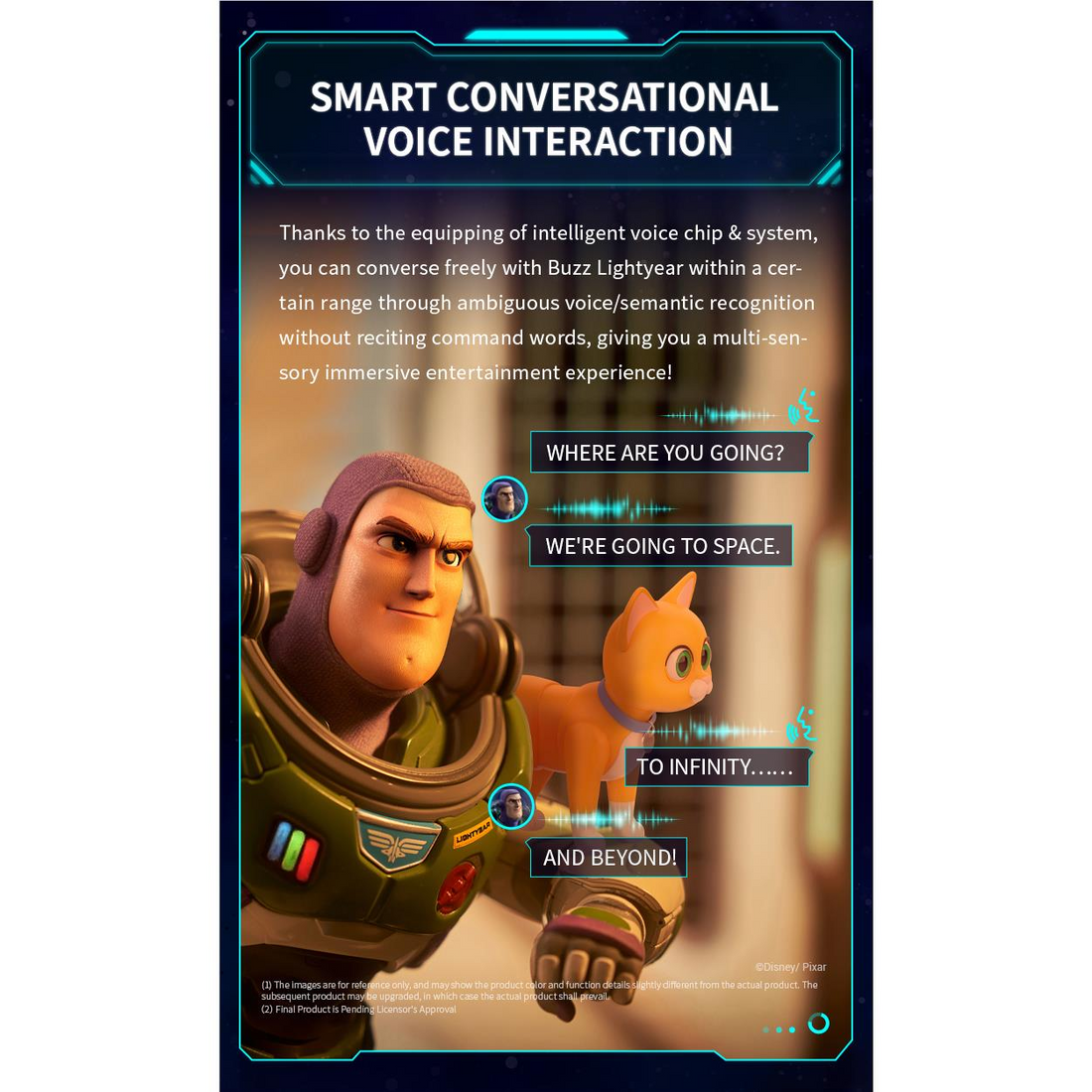 Robosen Buzz Lightyear Infinity Pack Limited Edition, image 9