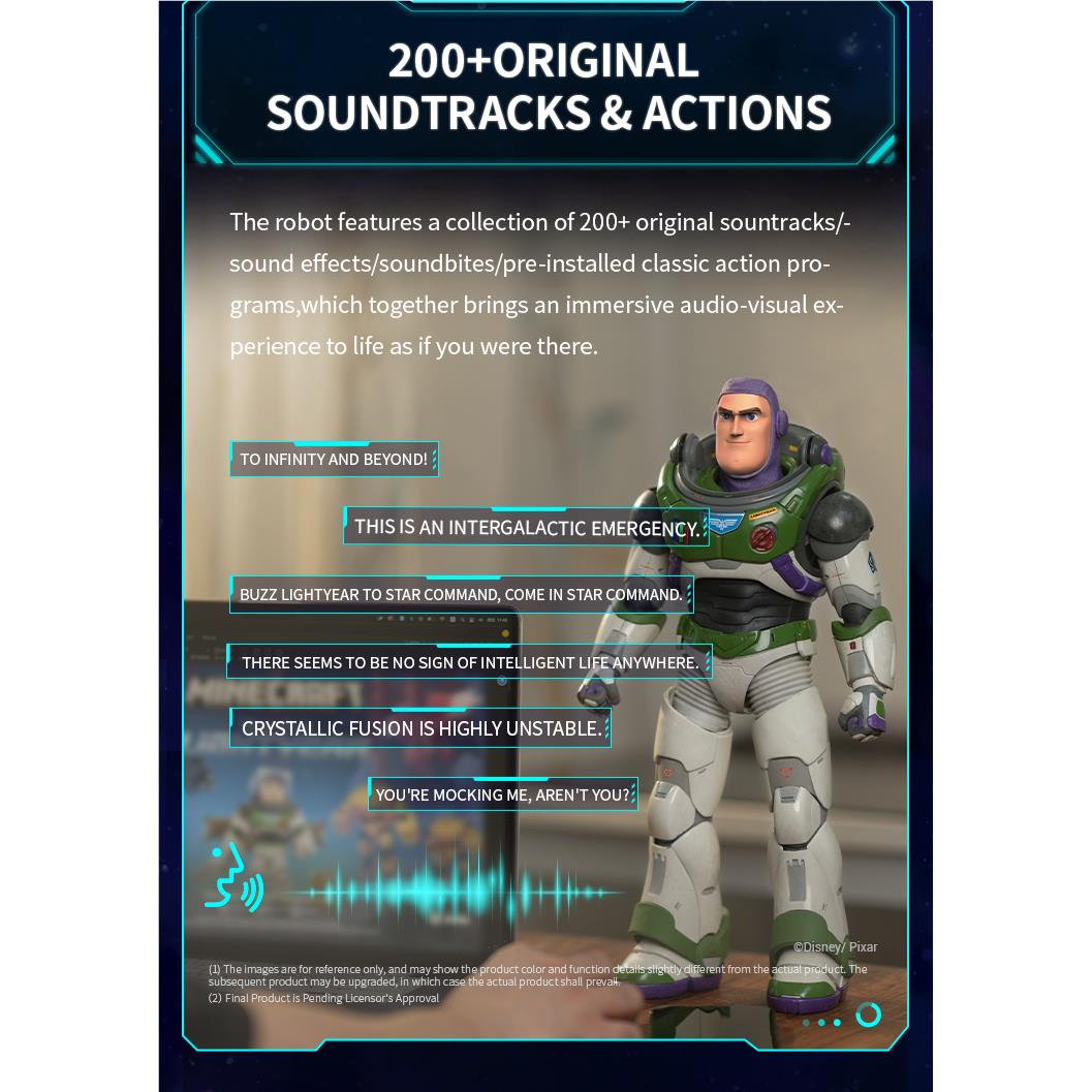 Robosen Buzz Lightyear Infinity Pack Limited Edition, image 10