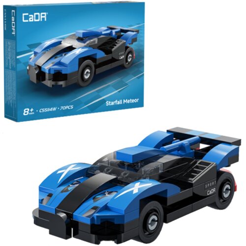 CaDA Starfall Meteor Mini Sports Car Building Set - 70 Pieces - C55114W, image 2