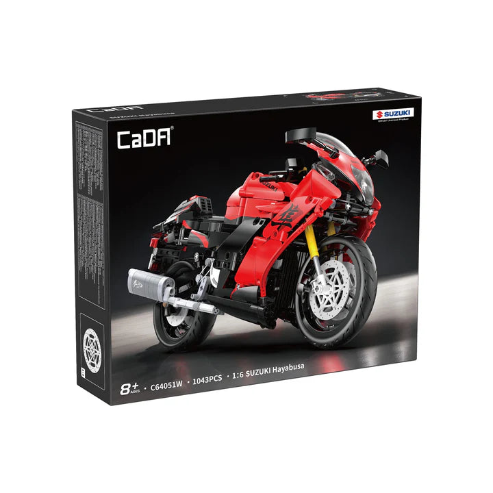 CaDA 1:6 Suzuki Hayabusa Motorcycle Brick Model Kits, image 2
