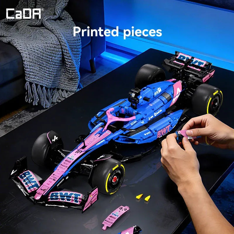 CaDA 1:8 BWT Alpine F1 Team A525 Building Set 2173pcs – C64012W, image 11