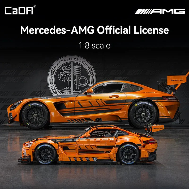 CaDA 1:8 Mercedes-AMG GT3 Building Set 5466pcs – C64008W, image 9