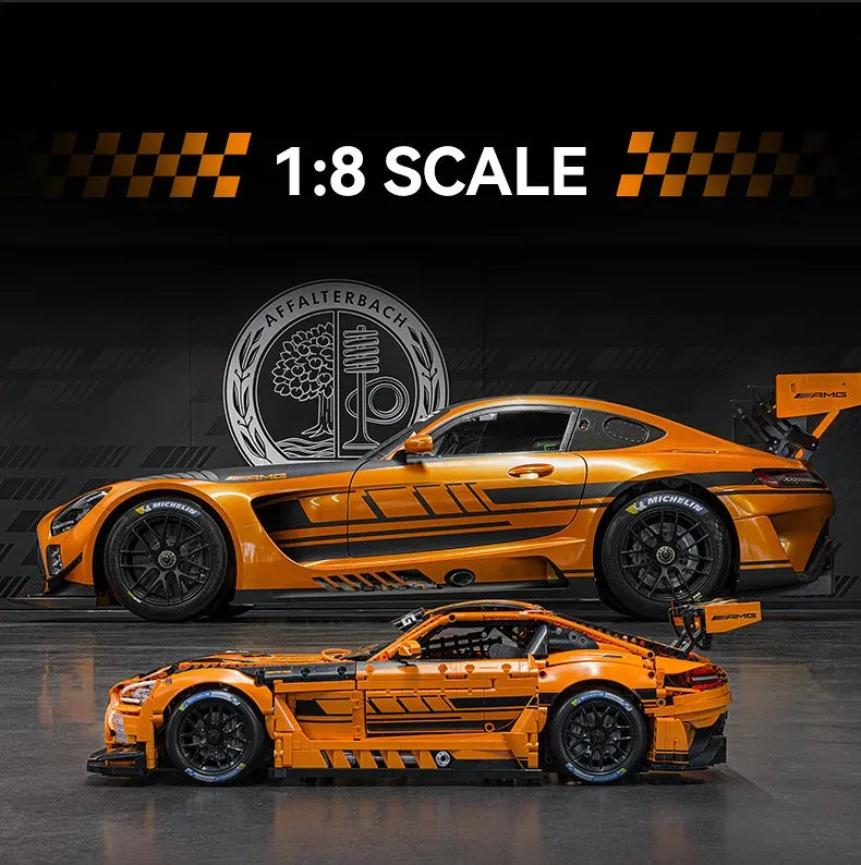 CaDA 1:8 Mercedes-AMG GT3 Building Set 5466pcs – C64008W, image 7