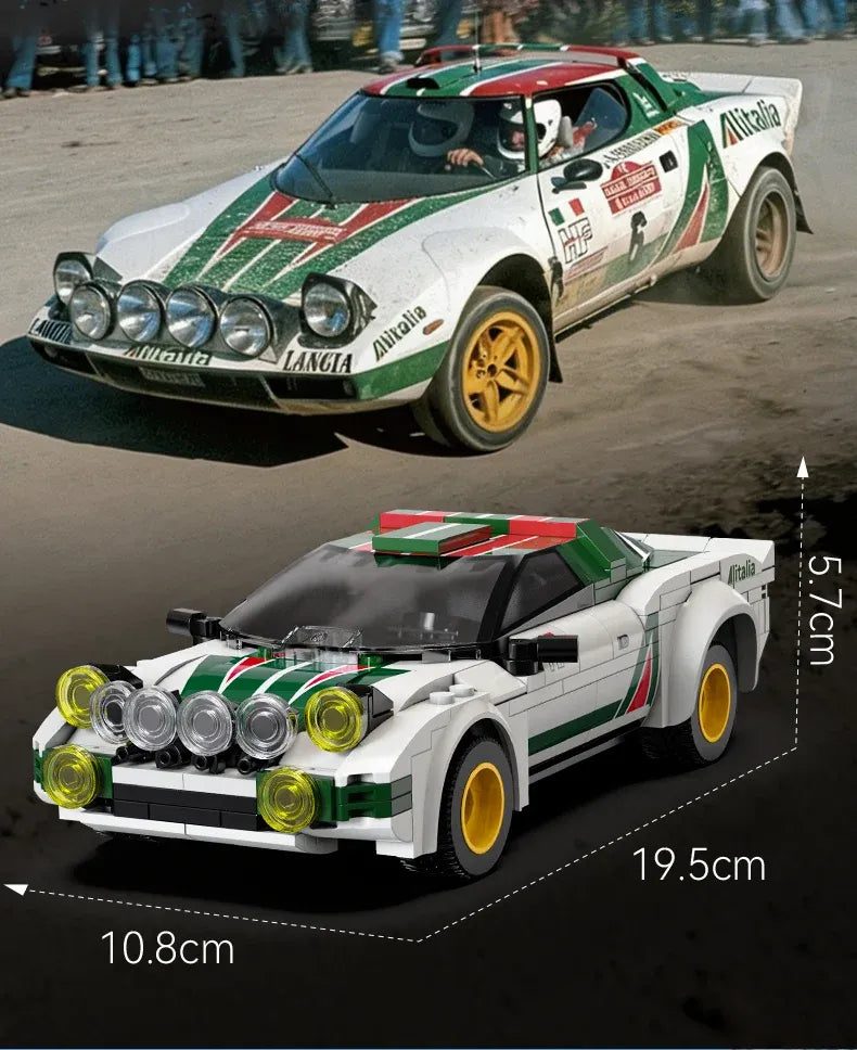CaDA Lancia Stratos HF 1:20 RC Building Set - 278 Pieces - C51066W, image 7