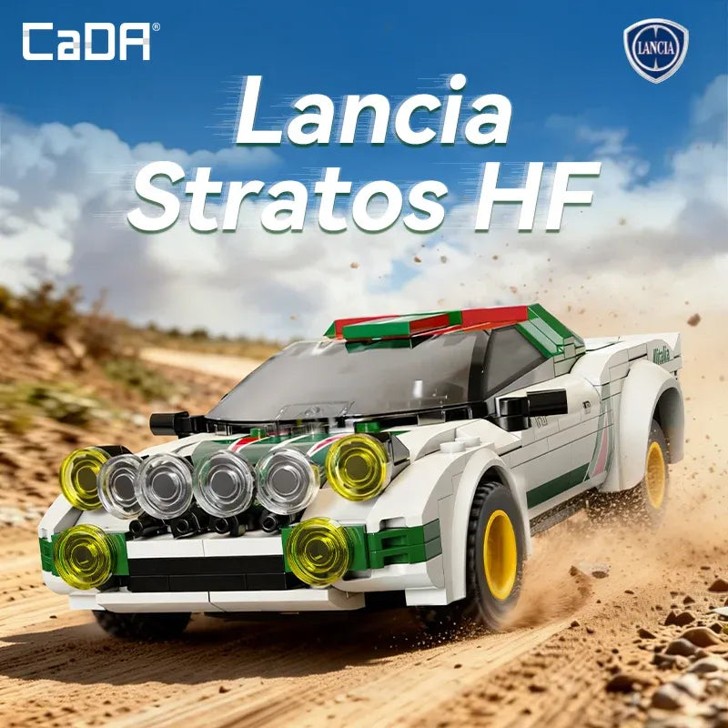 CaDA Lancia Stratos HF 1:20 RC Building Set - 278 Pieces - C51066W, image 4