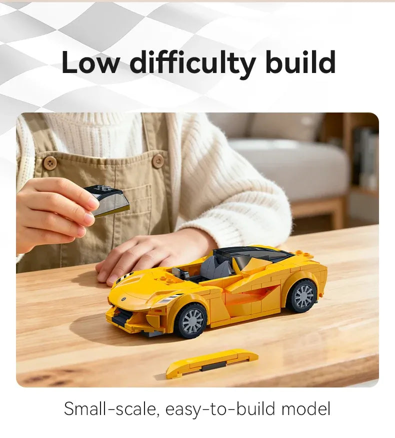 CaDA Lotus Evija 1:24 Scale Building Set - 276 Pieces - C55044W, image 9