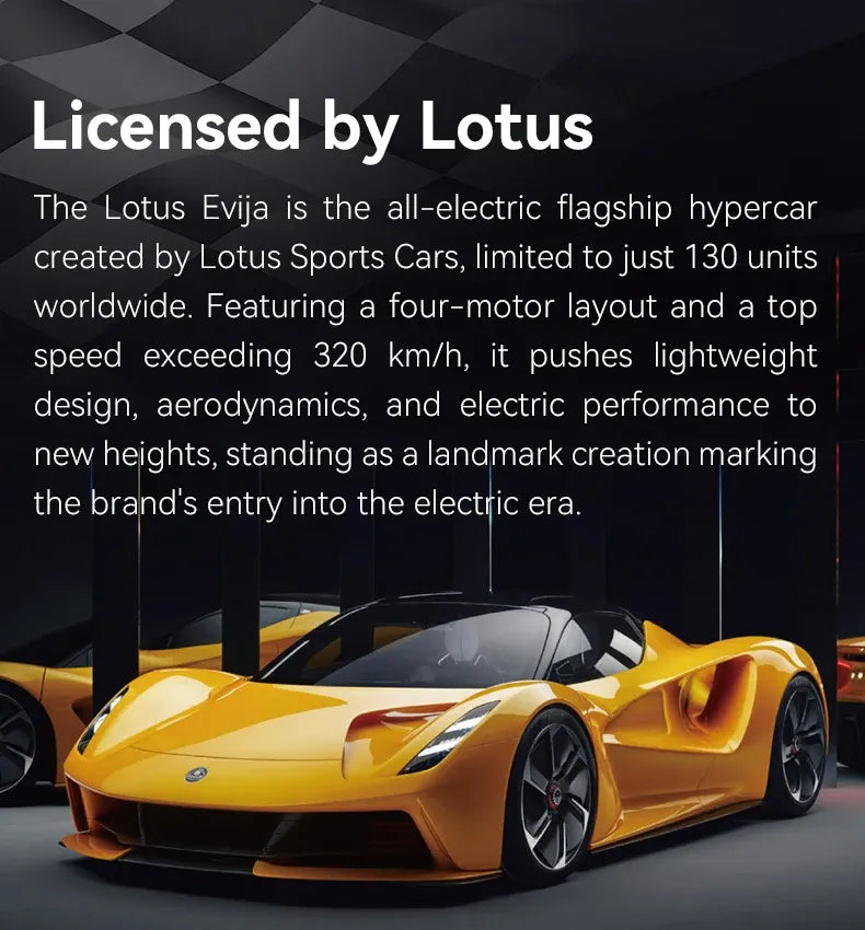 CaDA Lotus Evija 1:24 Scale Building Set - 276 Pieces - C55044W, image 8