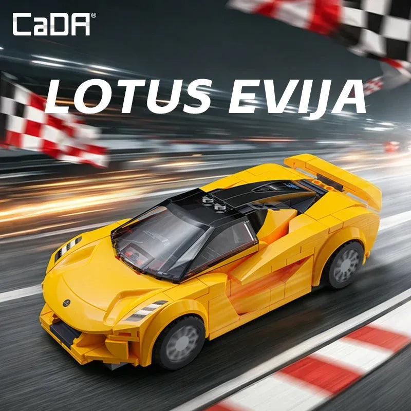 CaDA Lotus Evija 1:24 Scale Building Set - 276 Pieces - C55044W, image 4