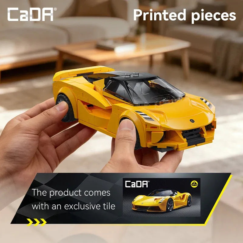 CaDA Lotus Evija 1:24 Scale Building Set - 276 Pieces - C55044W, image 7