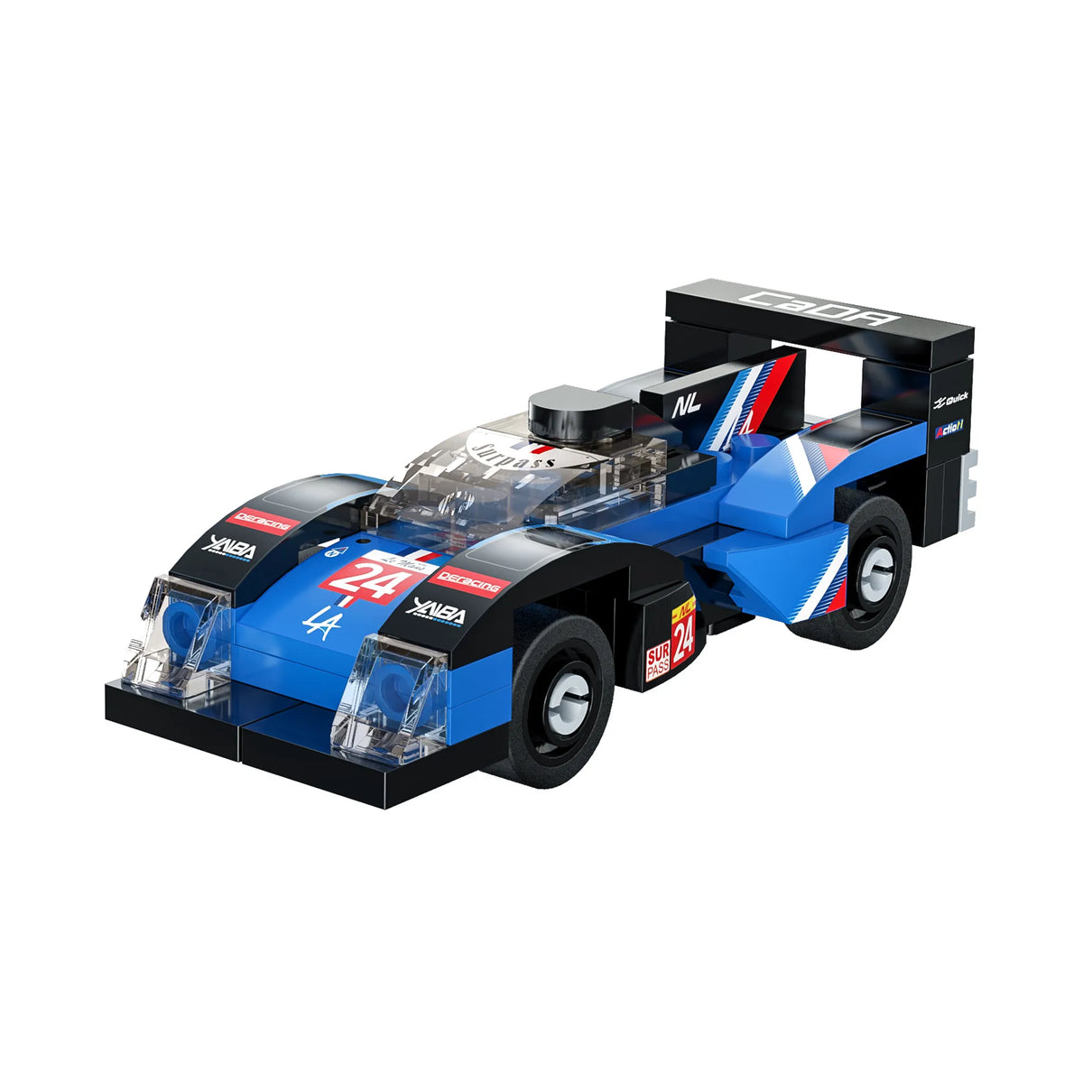CaDA Endura Core Mini Sports Car Building Set - 64 Pieces - C55118W