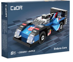 CaDA Endura Core Mini Sports Car Building Set - 64 Pieces - C55118W, image 2