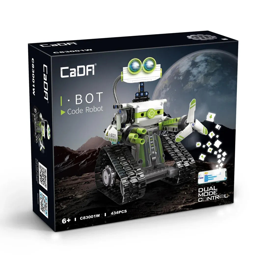 CaDA I.BOT Code Robot RC Building Set - 434 Pieces, image 5