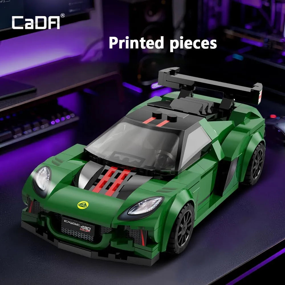 CaDA Lotus Exige Cup 430 1:24 Scale Building Set - 319 Pieces - C55043W, image 8