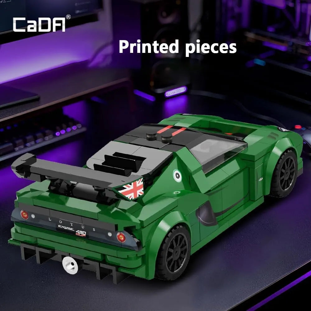 CaDA Lotus Exige Cup 430 1:24 Scale Building Set - 319 Pieces - C55043W, image 7
