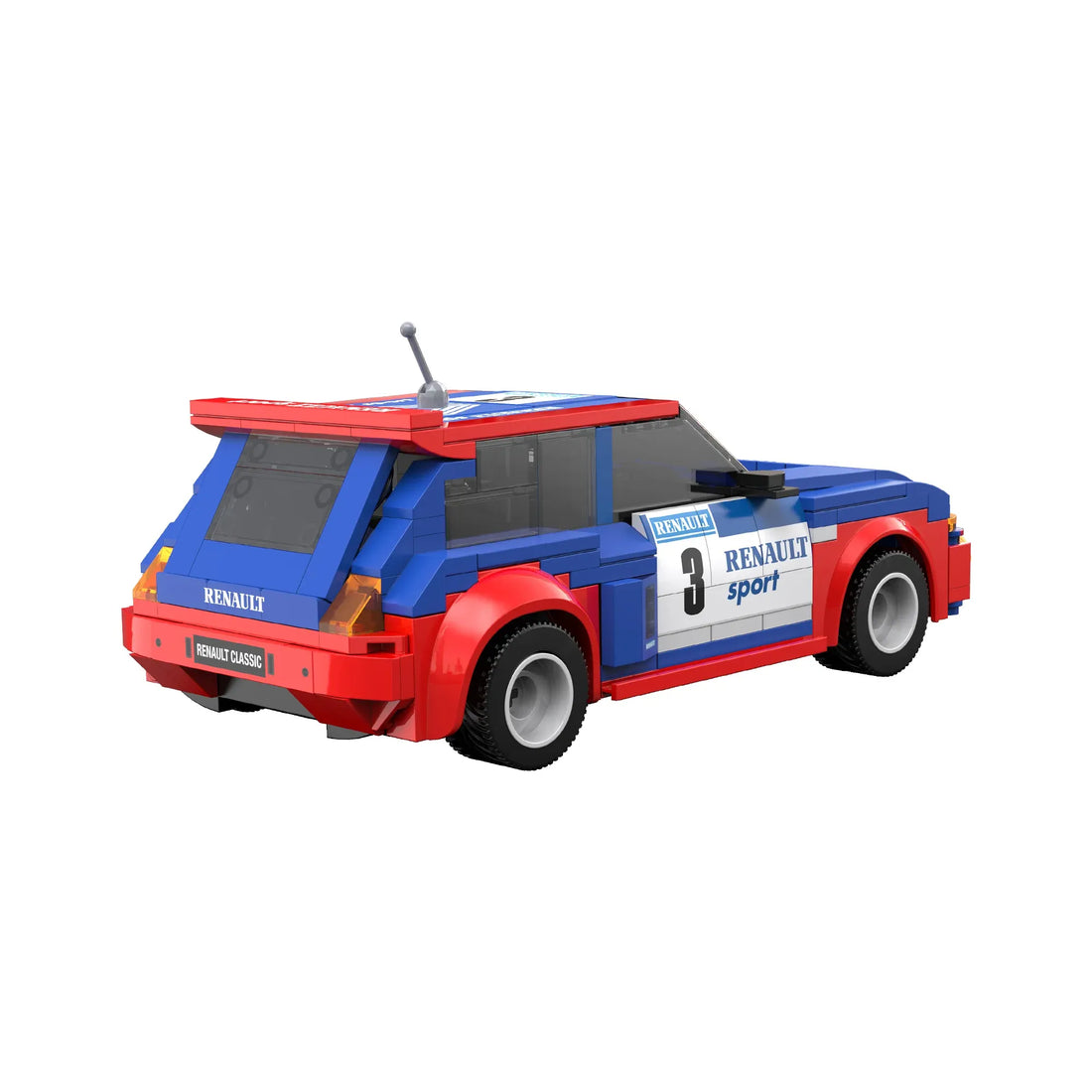 CaDA Renault 5 Maxi Turbo 1:20 RC Building Set - 282 Pieces - C51095W, image 2