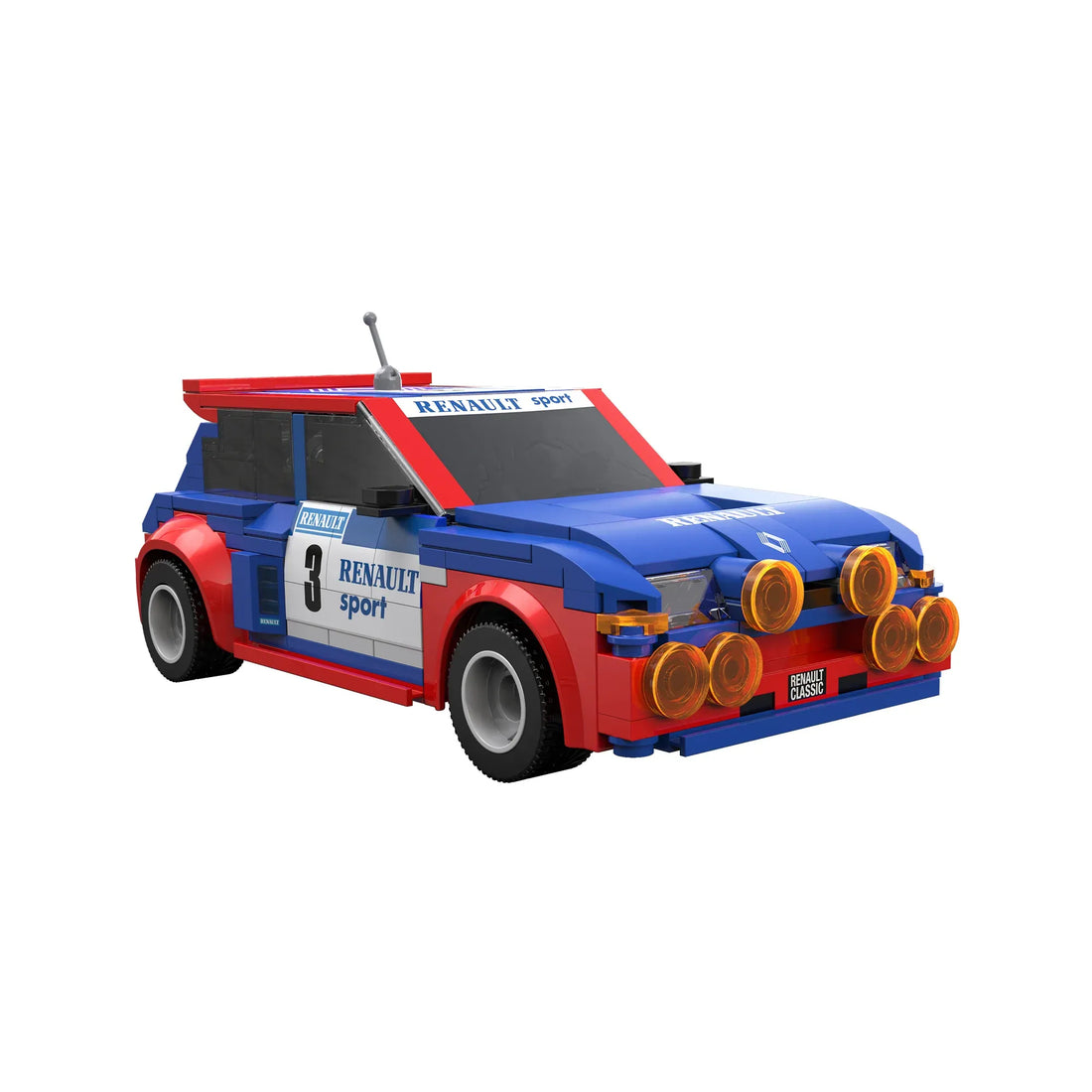 CaDA Renault 5 Maxi Turbo 1:20 RC Building Set - 282 Pieces - C51095W, image 3