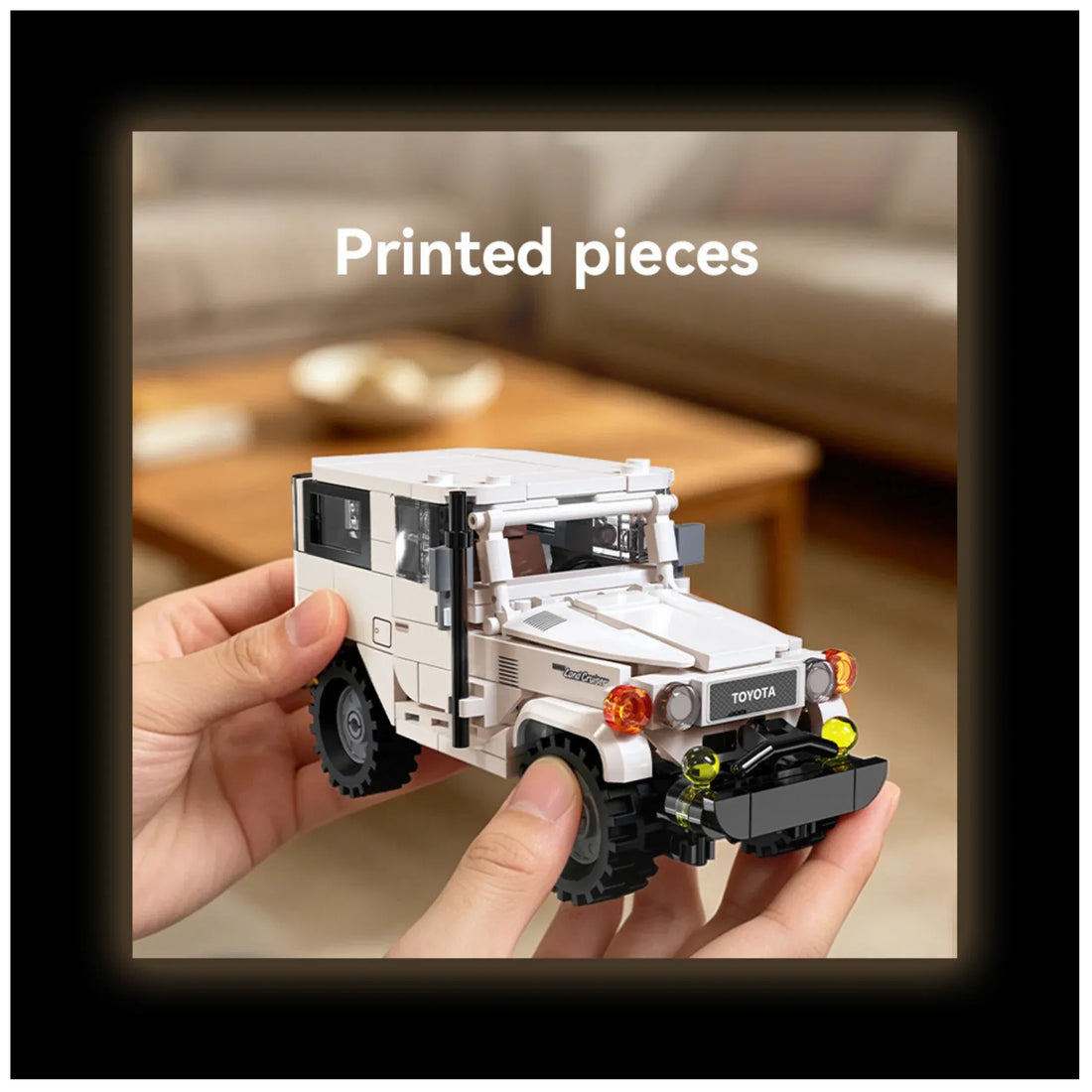 CaDA Toyota FJ40 Land Cruiser 1:24 Scale Building Set - 373 Pieces - C55042W, image 10
