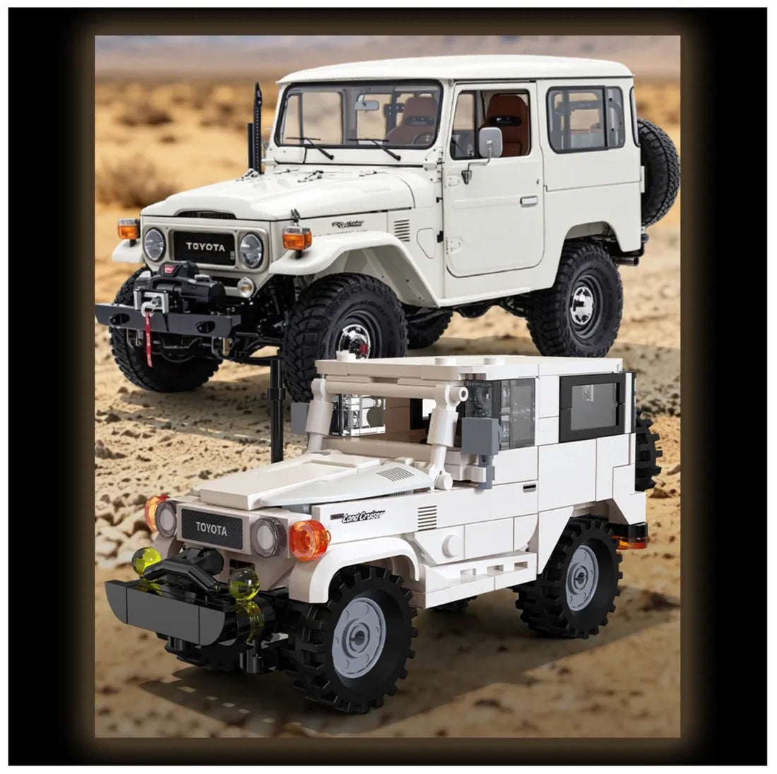 CaDA Toyota FJ40 Land Cruiser 1:24 Scale Building Set - 373 Pieces - C55042W, image 5
